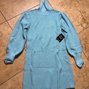 Boston Proper Turtleneck Sweater Dress
